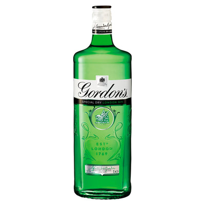 gin, bottle, Gordons