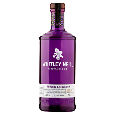 gin, bottle, Whitley Neil Rhubarb and Ginger 70cl