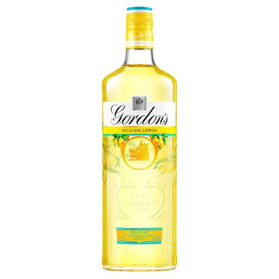 gin, bottle, Gordons Sicillian Lemon 70cl 