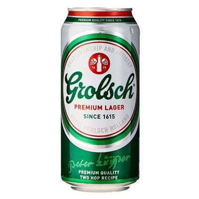 Can, grolsch, Beer
