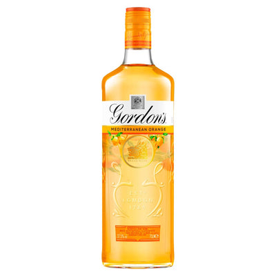 gin, bottle, Gordons Mediterranean Orange 70cl