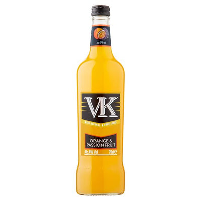 bottle, alcopop,  VK Orange 70cl