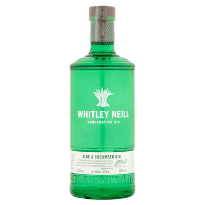 gin, bottle, Whitley Neil Aloe and Cucumber 70cl