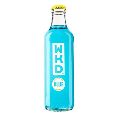 bottle, alcopop,  WKD Blue 70cl